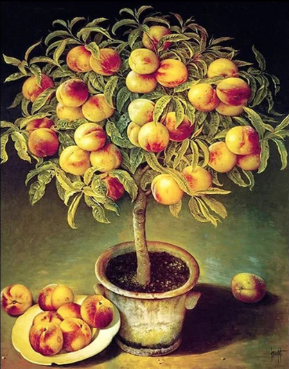 Diamond Painting Peach Tree*