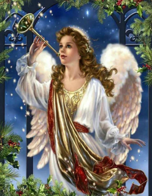 Diamond Painting Angel Of Christmas*