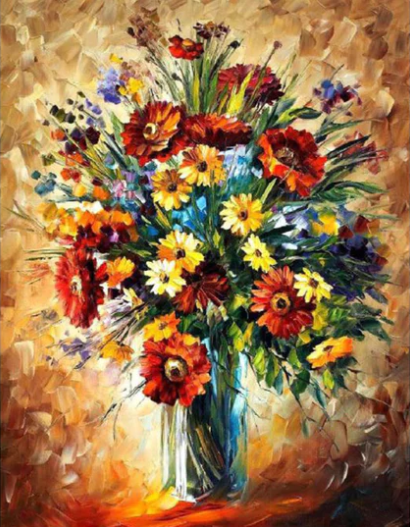 Diamond Painting Oil Painting Flowers*