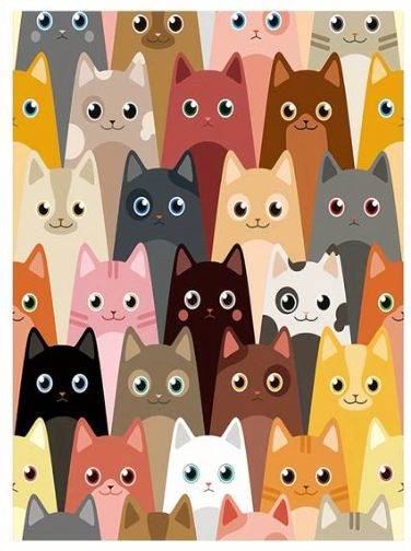 Diamond Painting Cats*