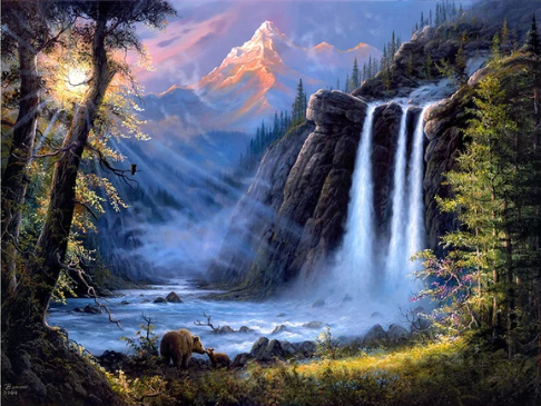 Diamond Painting Björn Vattenfall*