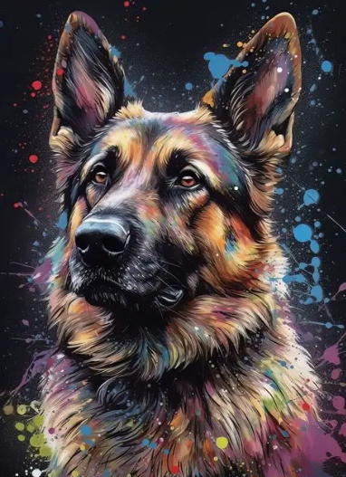 Diamond Painting Schäfer*