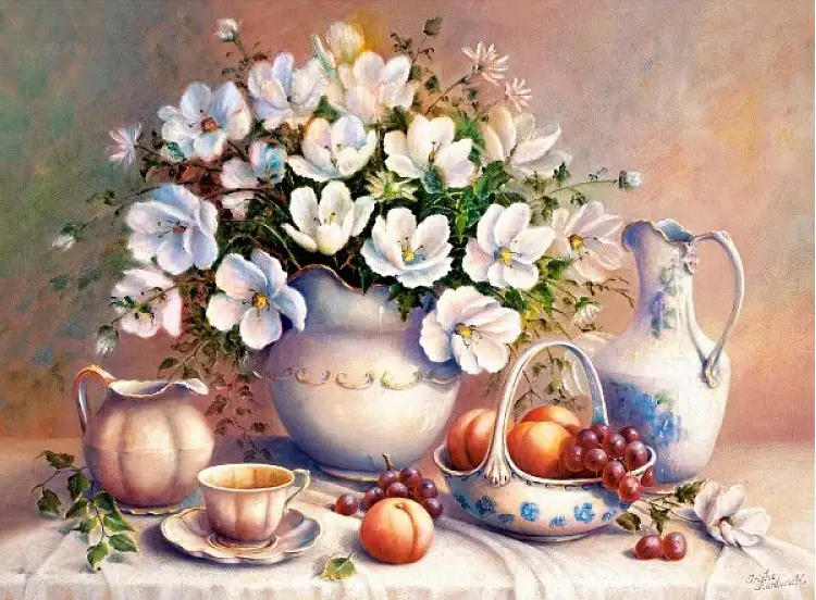 Diamond Painting Flowers And Fruits*