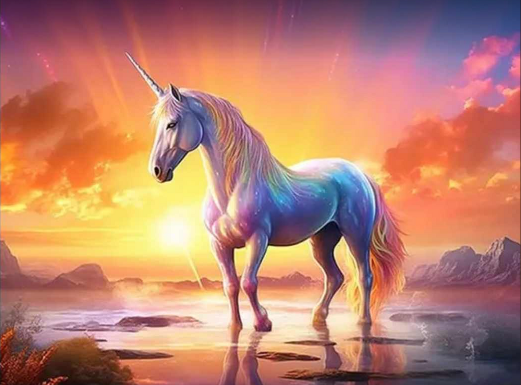 Diamond Painting Unicorn*