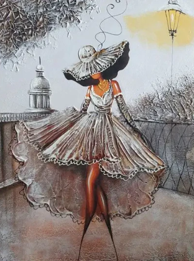 Diamond Painting Lady Elegance*