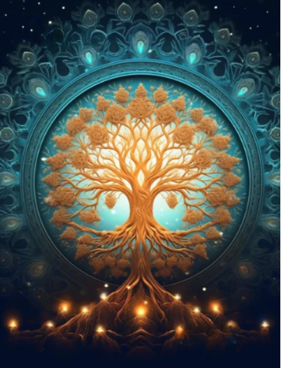 Diamond Painting Energy Tree*