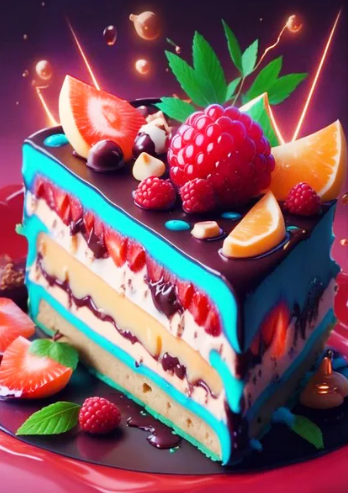 Diamond Painting Sweet Cake*