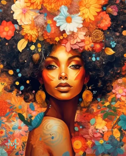 Diamond Painting Beauty And Flowers*