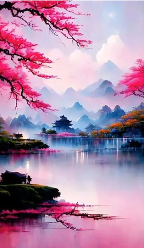 Diamond Painting Lake*