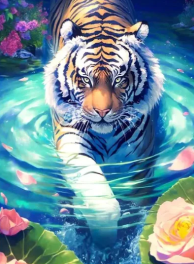 Diamond Painting Tiger*