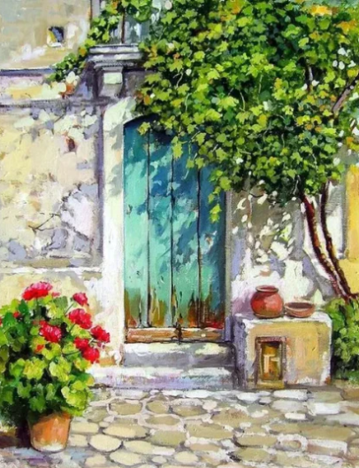Diamond Painting Door*