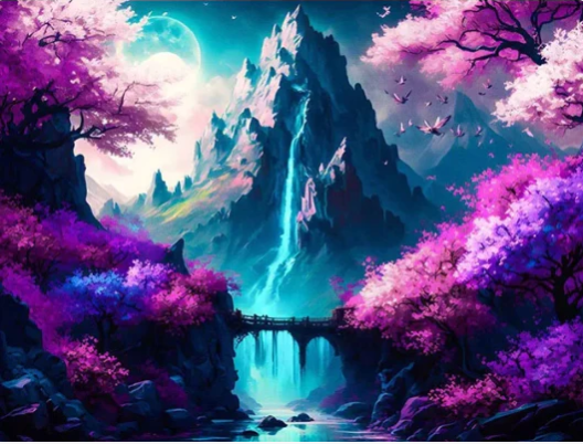 Diamond Painting Mountain*