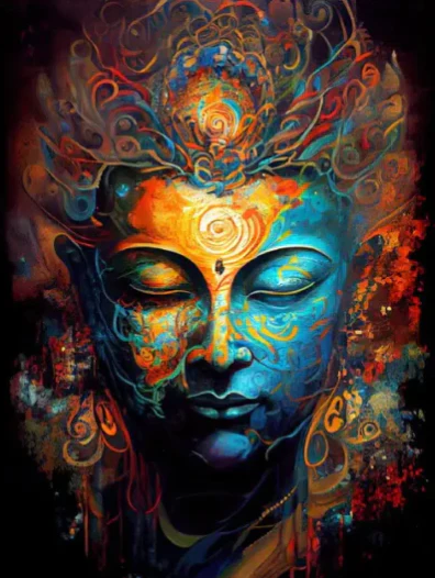 Diamond Painting AB Drill Buddha*