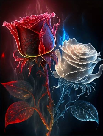 Diamond Painting Rosor*