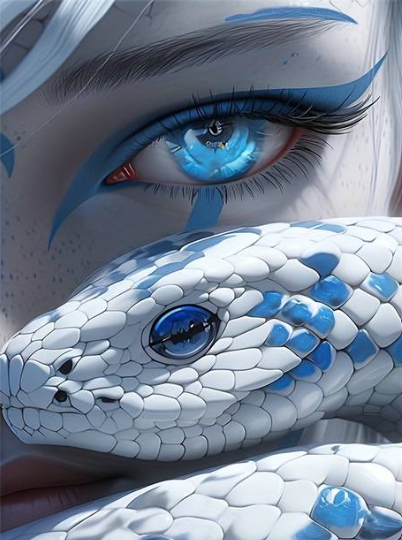 Diamond Painting Woman And Snake*