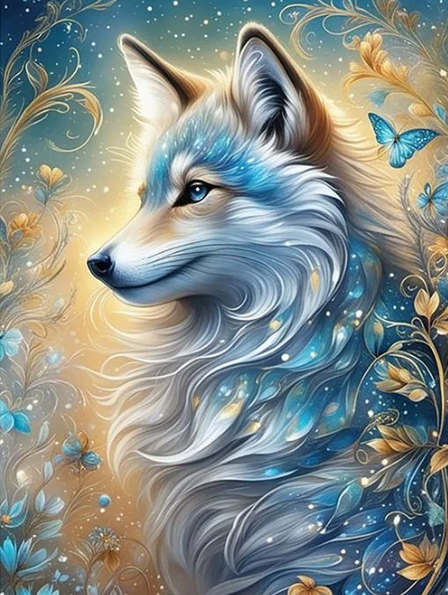 Diamond Painting Artic Fox*