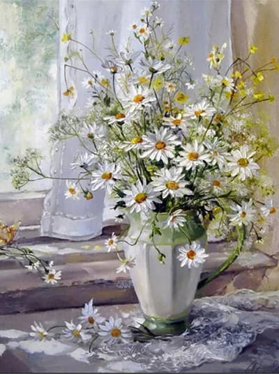 Diamond Painting Prästkragar*