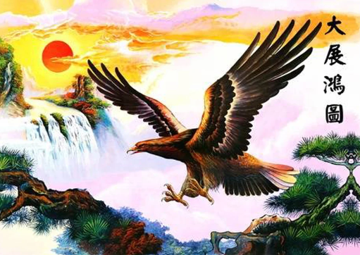 Diamond Painting Eagle Landscape*