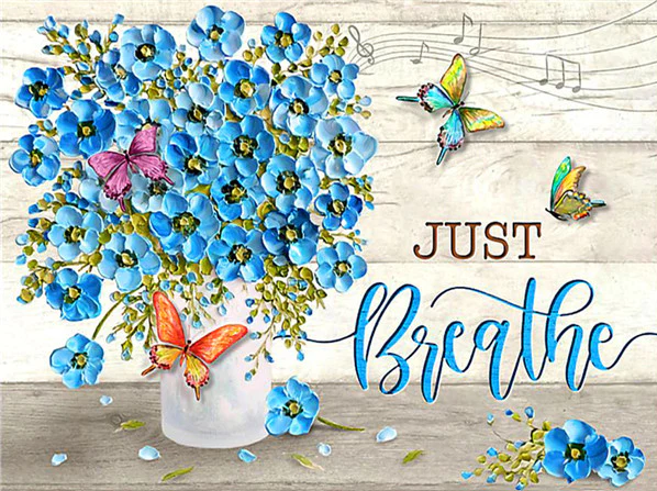 Diamond Painting Just Breath*