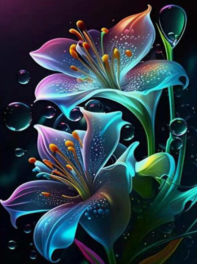 Diamond Painting Water Lily*