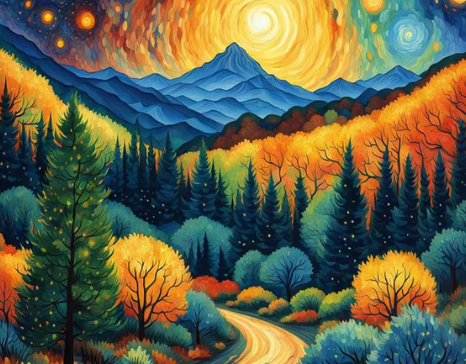 Diamond Painting Höst*