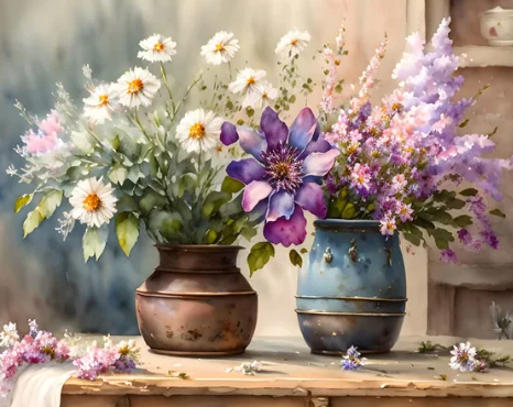 Diamond Painting Buketter i Vas*