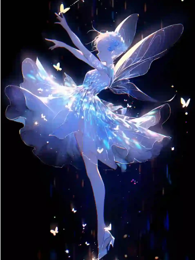 Diamond Painting Älva*