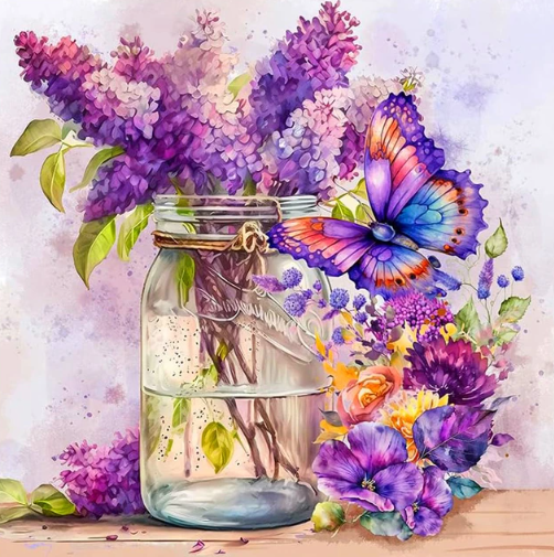 Diamond Painting Syrener I Glasburk*