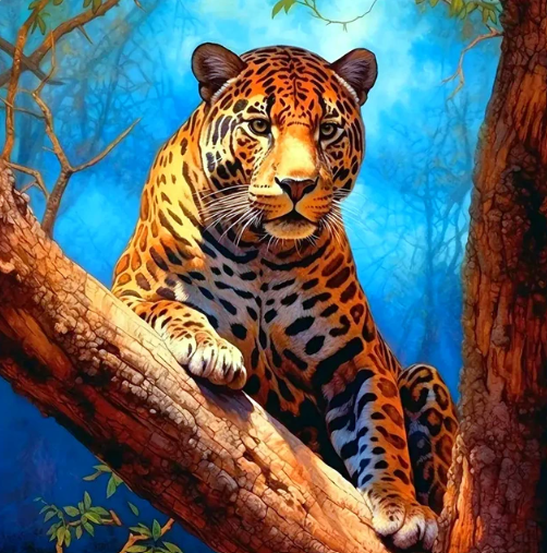 Diamond Painting Leopard*