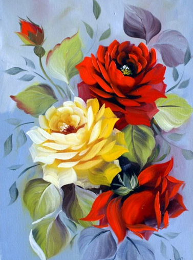 Diamond Painting Rosor*