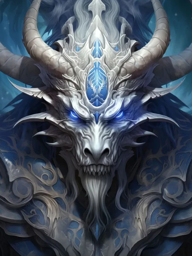 Diamond Painting Ice Demon*