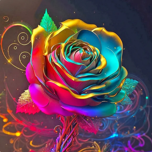 Diamond Painting Art Rose*