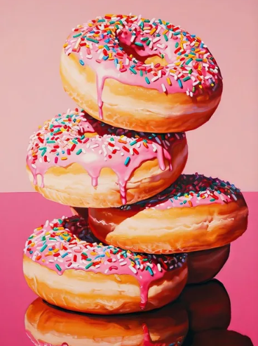 Diamond Painting Donuts*