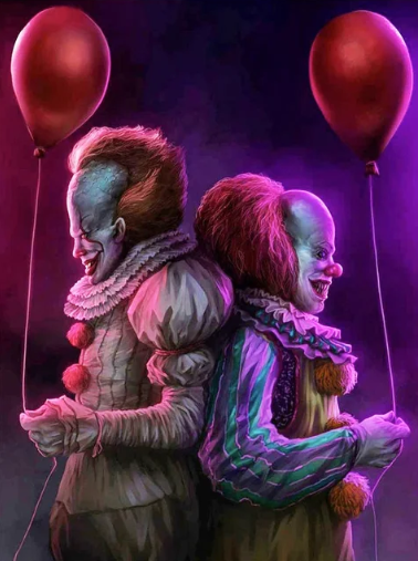 Diamond Painting Bad Clowns*