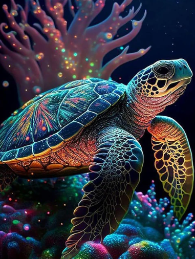 Diamond Painting Turtle*
