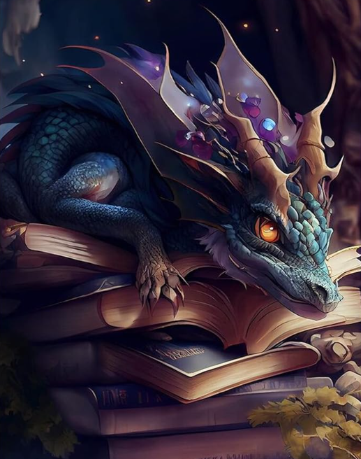 Diamond Painting Fairy Dragon*