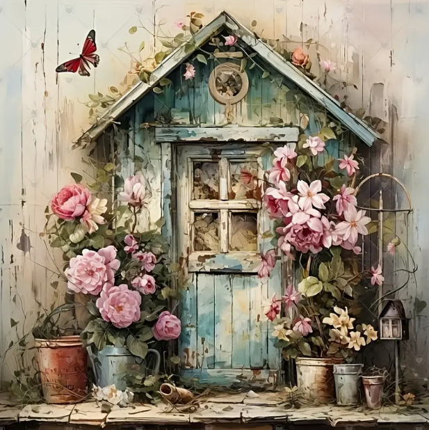 Diamond Painting Vacker Entre´*