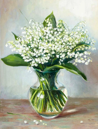 Diamond Painting Liljekonvalj*