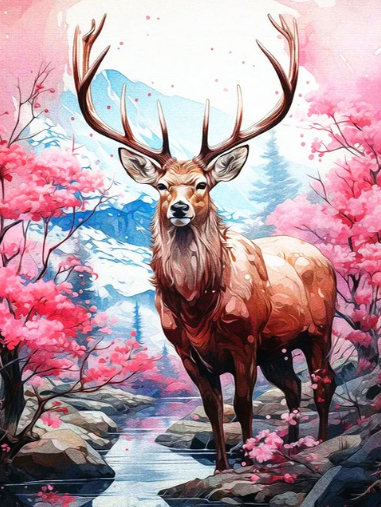 Diamond Painting Deer*
