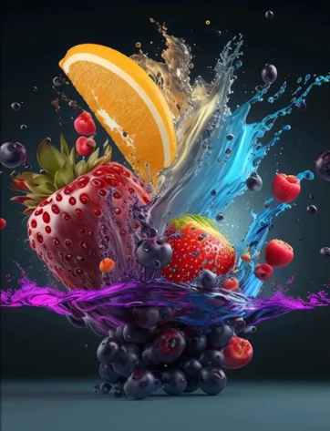 Diamond Painting Fruits*