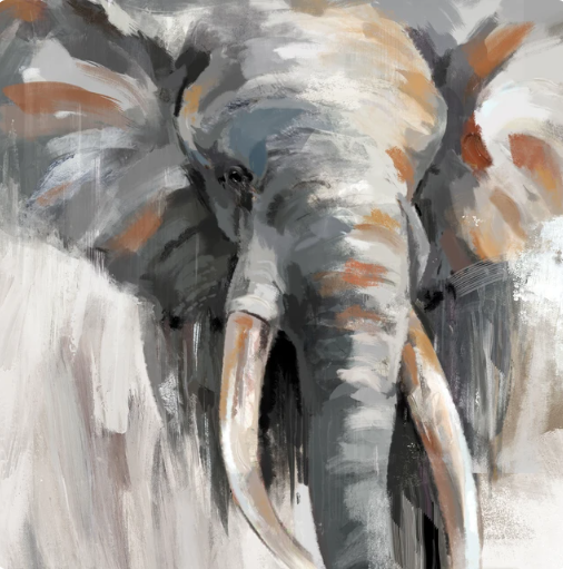 Diamond Painting Elephant Art*
