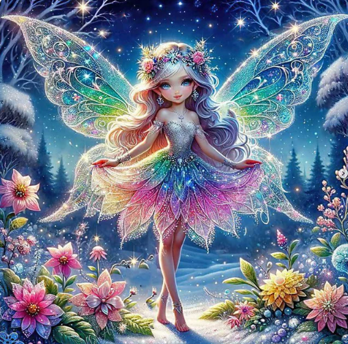 Diamond Painting Älva*