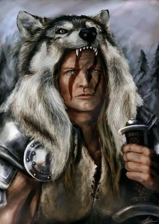 Diamond Painting Wolfman*
