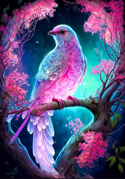Diamond Painting Magic Bird*