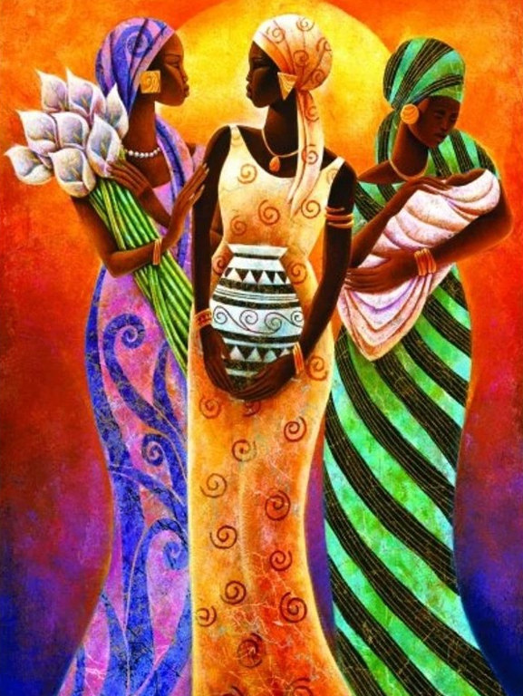 Diamond Painting African Woman*