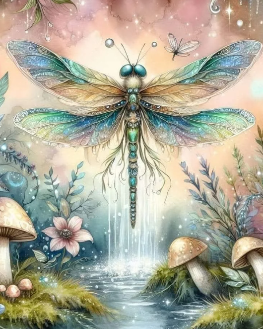 Diamond Painting Dragonfly*