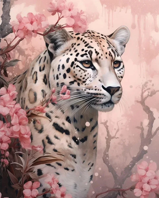 Diamond Painting Leopard*
