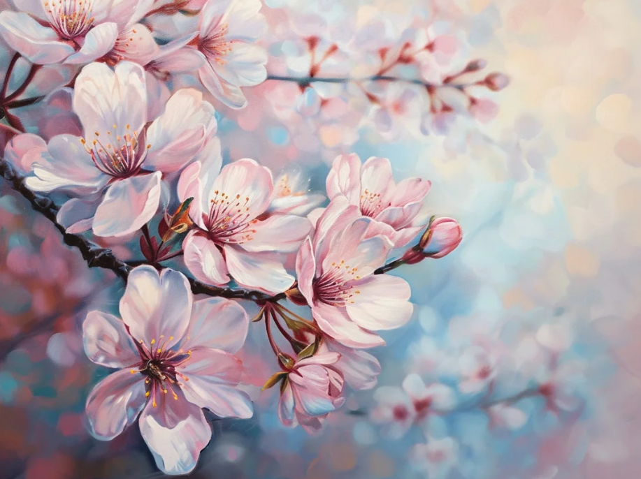 Diamond Painting Flower Tree*