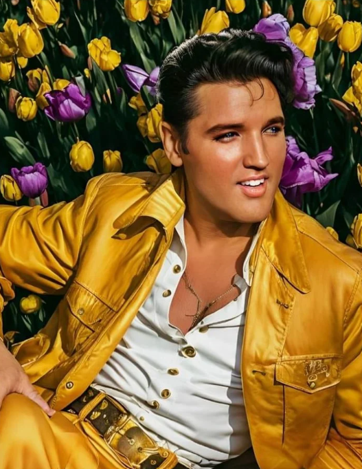 Diamond Painting Elvis Tulpaner*