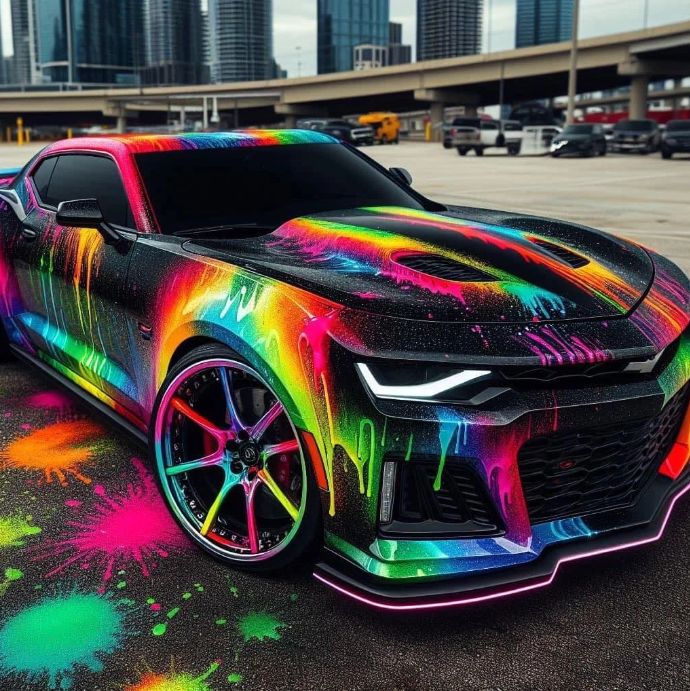 Diamond Painting Color Car*